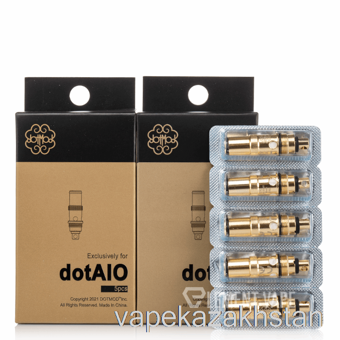 Vape Smoke dotmod dotAIO Replacement Coils 1.2ohm Clapton Coils